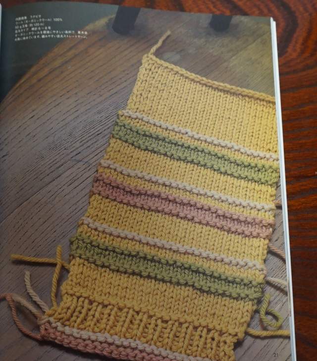 ネックから編むセーター,ラグランスリーブ